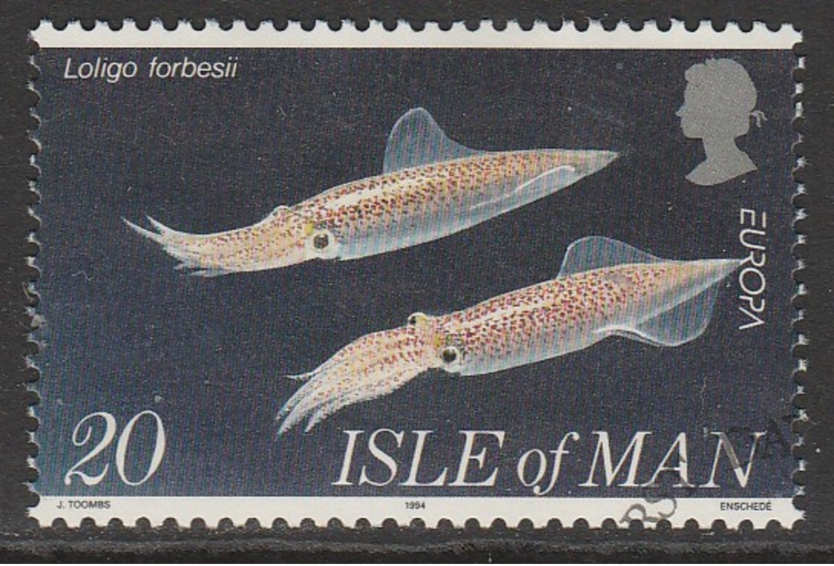 Isle Of Man 1994 EUROPA Stamps - Great Discoveries 20 P Multicoloured SW 578 O Used - Isla De Man