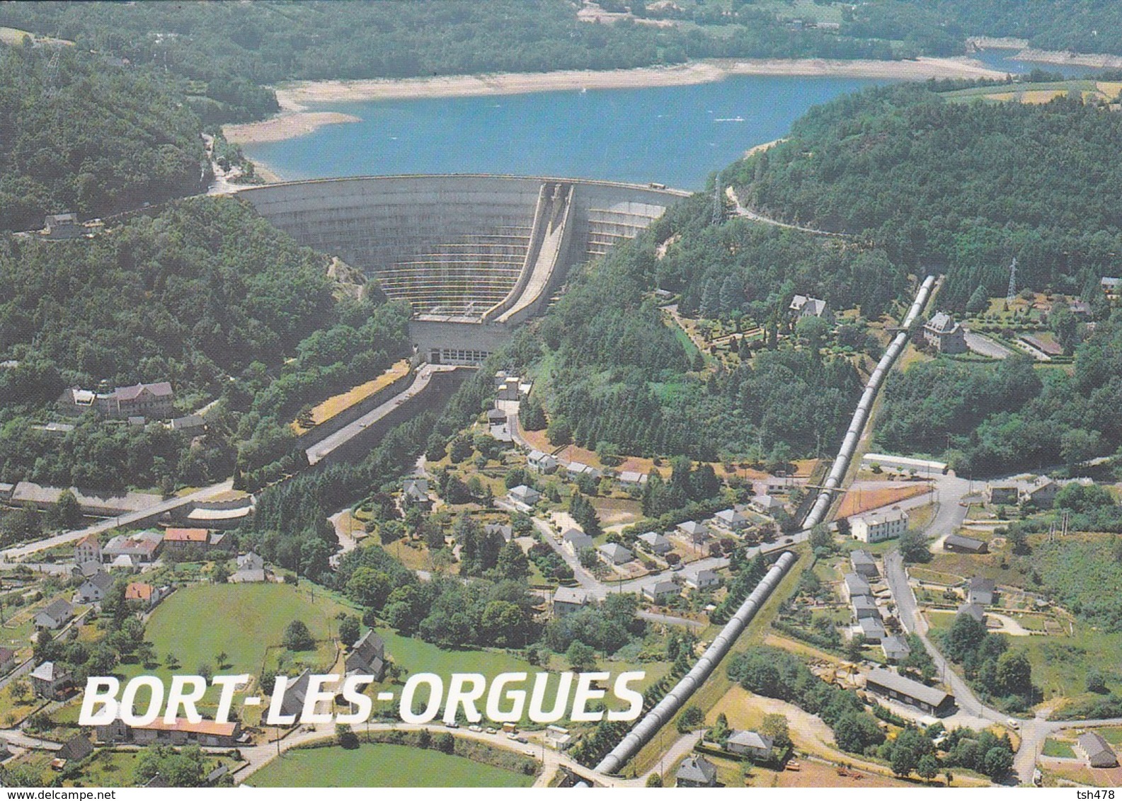 23----BORT LES ORGUES--le Barrage De Bort Les Orgues--voir 2 Scans - Other & Unclassified