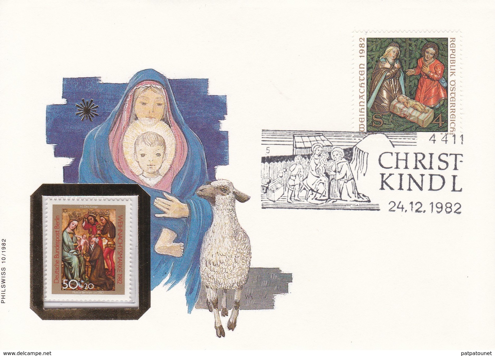 Autriche FDC 1982 Nativité - FDC