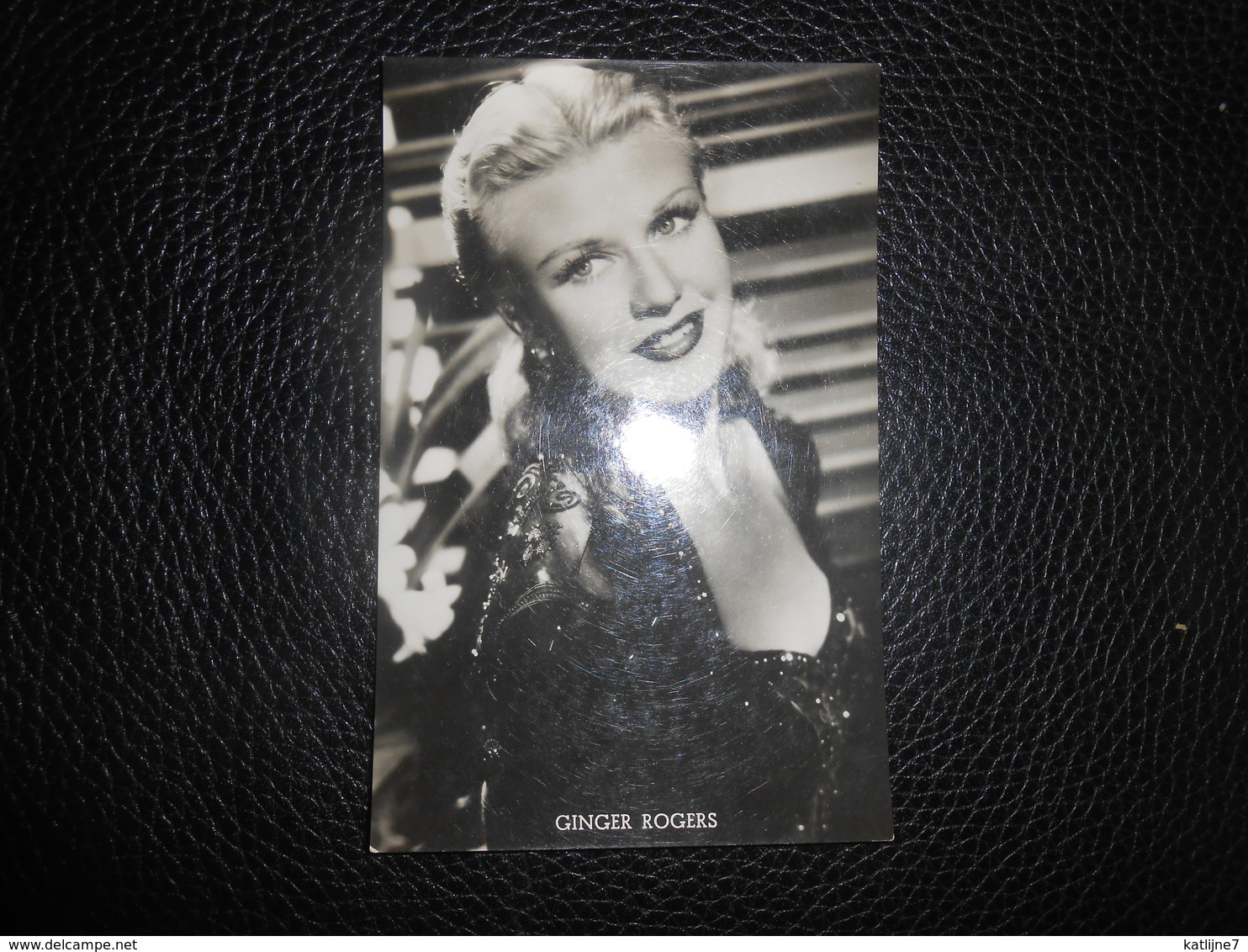 Ginger Rogers  Echte Foto   Photo Warner Bros - Artiesten