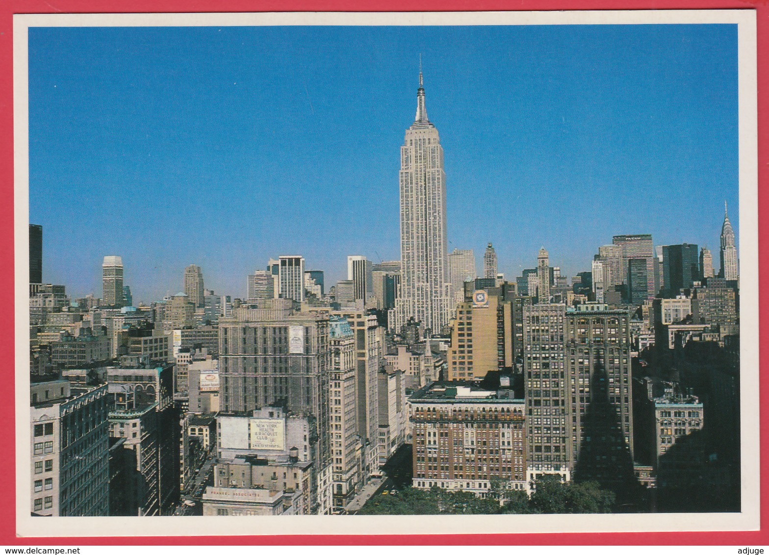 NEW YORK CITY - The EMPIRE STATE BUILDING And Midtown Skyline. SUP** 2 SCANS - Multi-vues, Vues Panoramiques