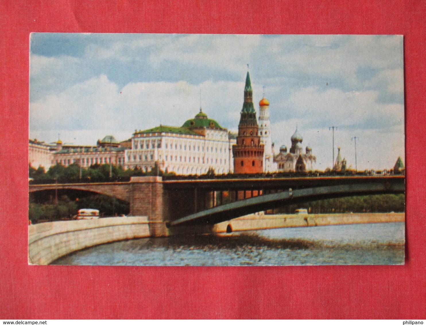 Kremlin From Moskva River ---Russia Moscow--  Ref 3160 - Russia