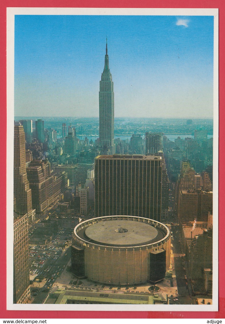 NEW YORK CITY -Magnificent MADISON SQARE GARDEN * SUP** 2 SCANS - Stadiums & Sporting Infrastructures