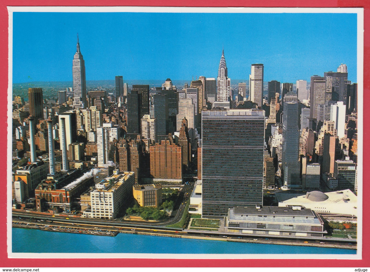 NEW YORK CITY - UNITED NATIONS  * SUP** 2 SCANS - Other Monuments & Buildings