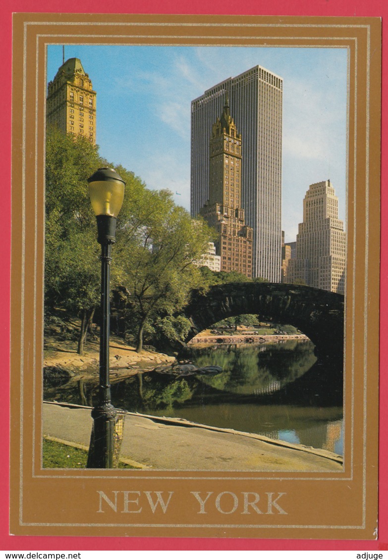 NEW YORK CITY - CENTRAL PARK - General Motors Building * SUP** 2 SCANS - Central Park