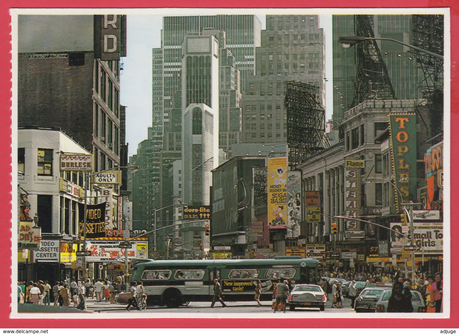 NEW YORK CITY - TIMES SQUARE * SUP** 2 SCANS - Time Square