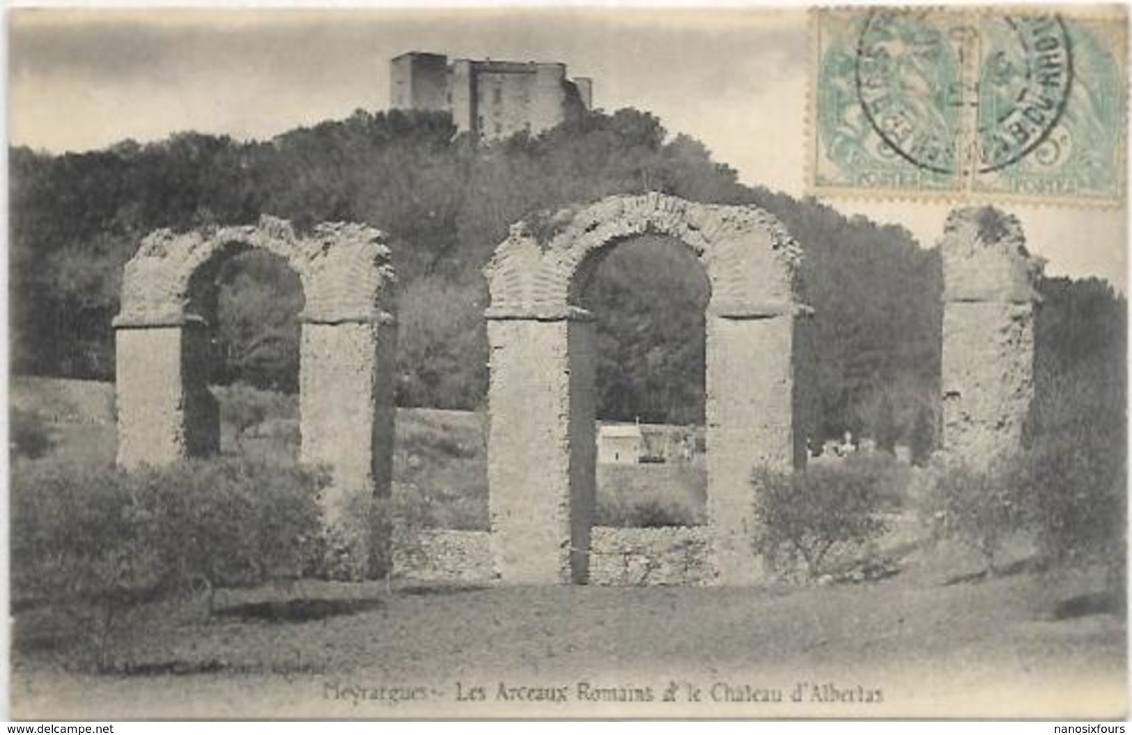 13.  MEYRARGUES.  LES ARCEAUX ROMAINS - Meyrargues