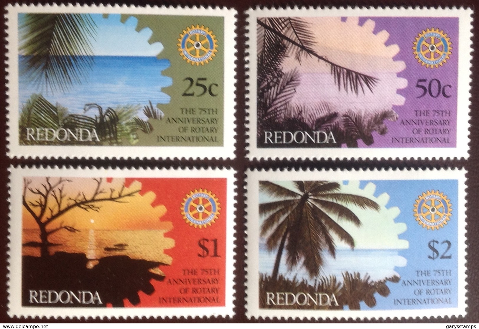 Antigua Redonda 1980 Rotary MNH - Antigua And Barbuda (1981-...)