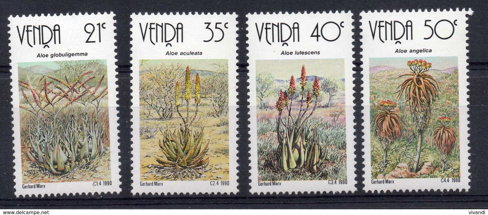 Venda - 1990 - Aloes - MNH - Venda