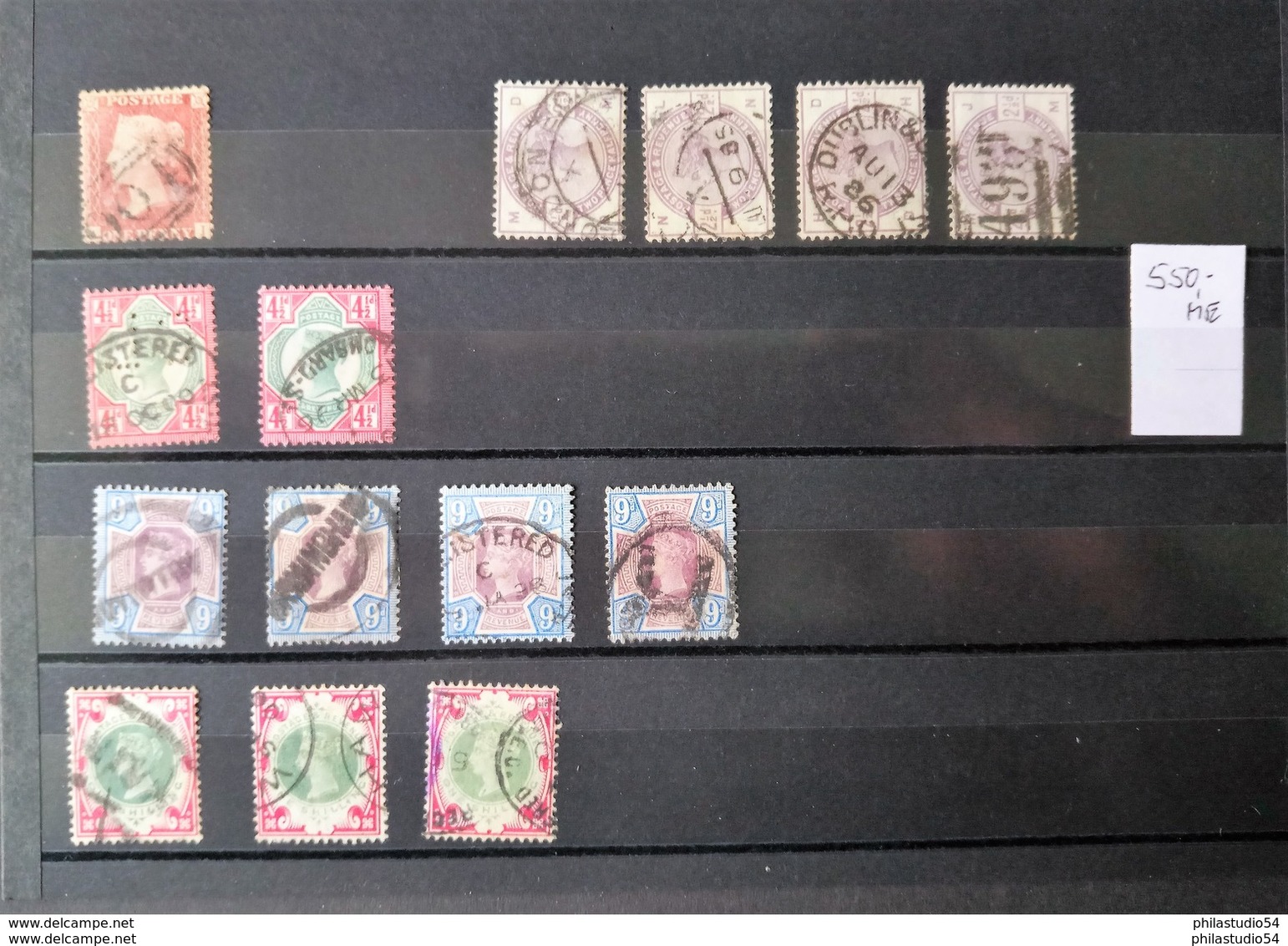 GREAT BRITAIN. Breaking Up Huge Dealer's Stock QV And KE VII - Cv (Michel About 2.500 Euro) - Less Than 2 % - Collections