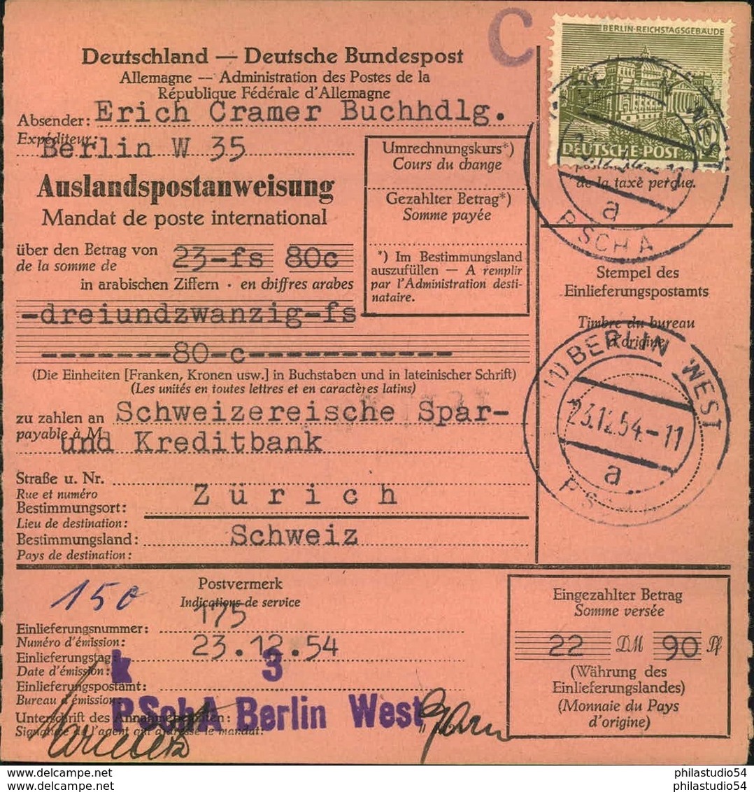 DEUTSCHLAND, 1919/1954, 18 Belege - Collections