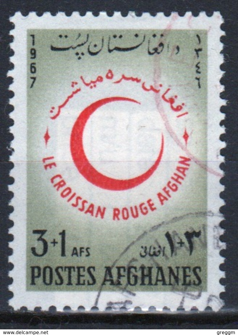 Red Cross Afghanistan 1967 Stamp Celebrating The Red Crescent Day. - Red Cross