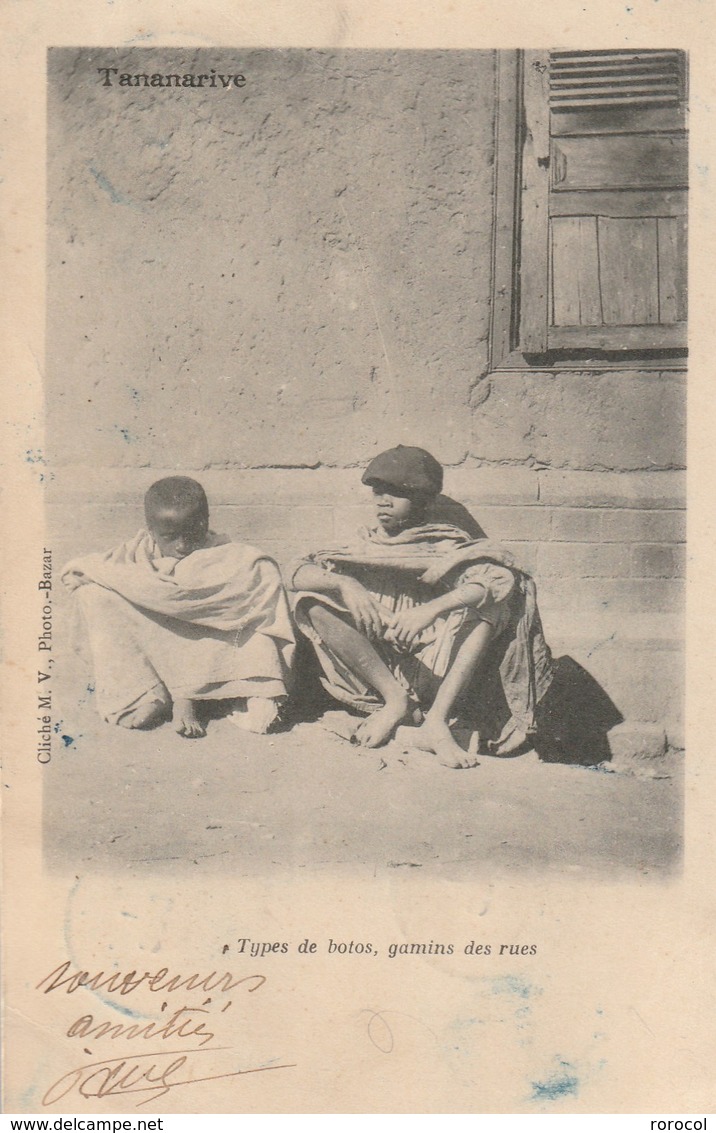 MADAGASCAR CP BEFORONA Cachet Bleu 1904 SUPERBE - Lettres & Documents