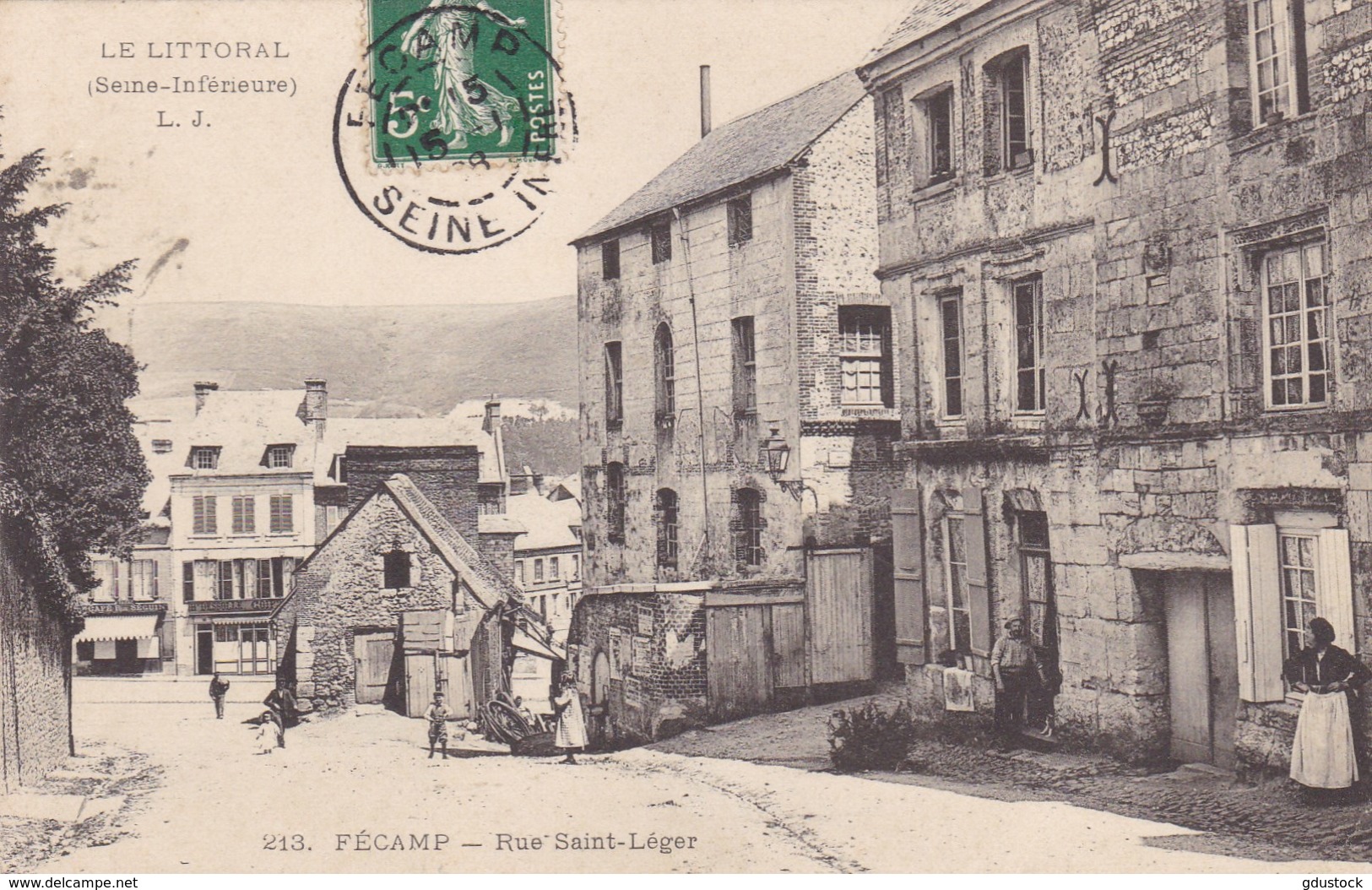 Seine-et-Marne - Fécamp - Rue Saint-Léger - Fécamp