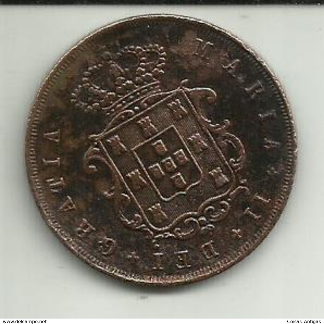 X Réis 1844 D. Maria II Portugal - Portugal