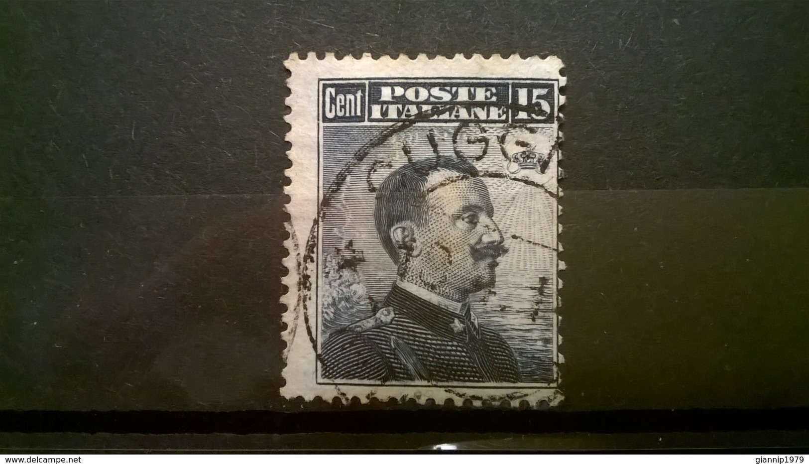 FRANCOBOLLI STAMPS ITALIA ITALY REGNO 1906 USED VITTORIO EMANUELE III DX SASSONE N° 80 - Usati