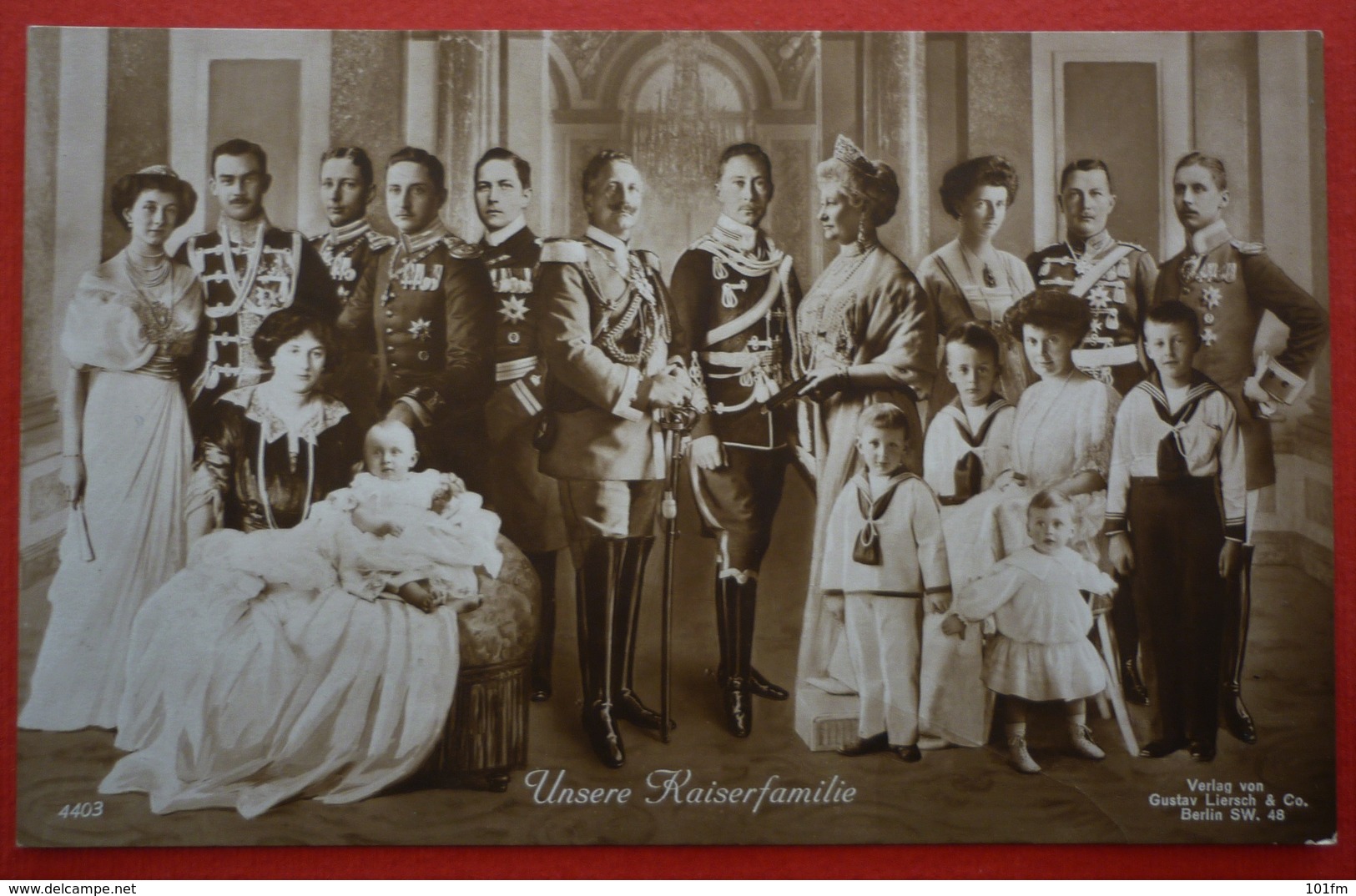 GERMANY - UNSERE KAISERFAMILIE - Familles Royales