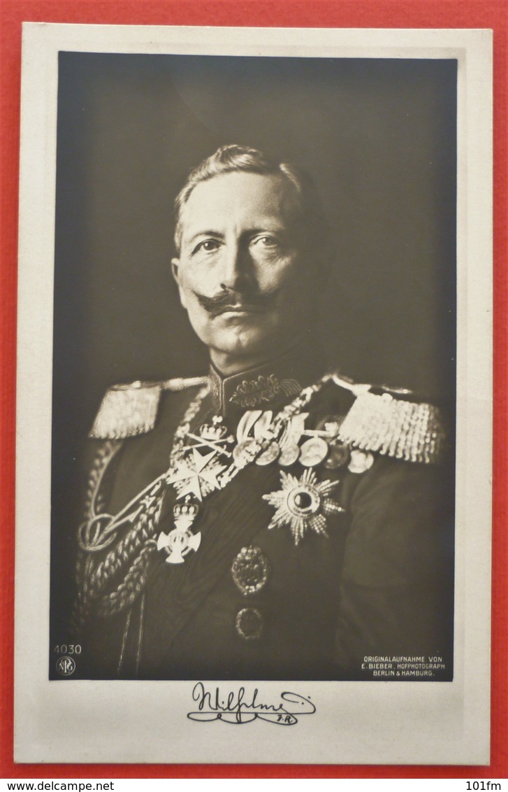 GERMANY - KAISER WILHELM II. - Familias Reales