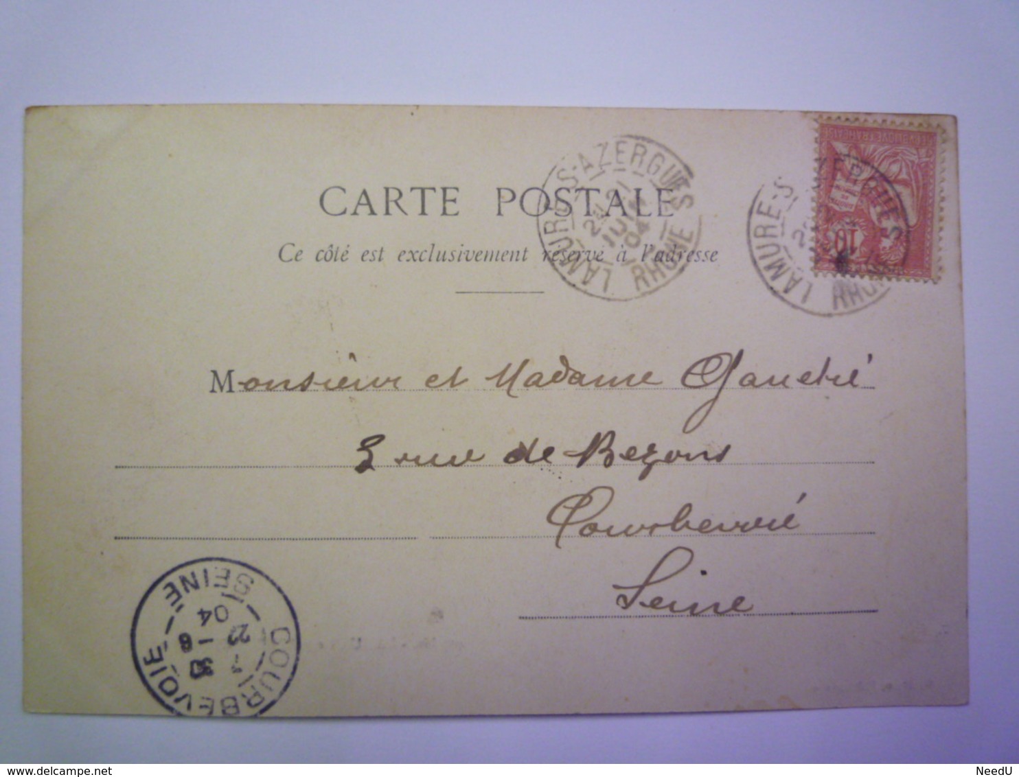 GP 2019 - 255  LAMURE-sur-AZERGUES  (Rhône)  1904    XXX - Lamure Sur Azergues