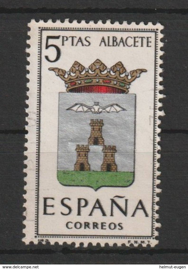 MiNr. 1302 Spanien 1962, 12. Febr. Wappen Der Provinzhauptstädte (II). - Gebraucht