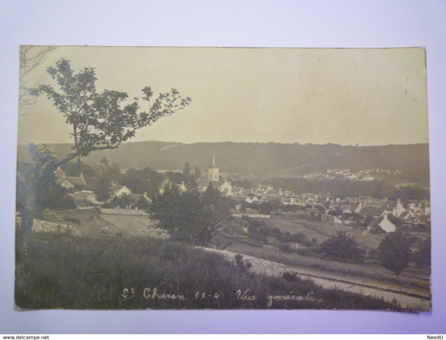 GP 2019 - 257  SAINT-CHERON  (Essonne)  :  Vue Générale  (Carte Photo)   1908    XXX - Saint Cheron