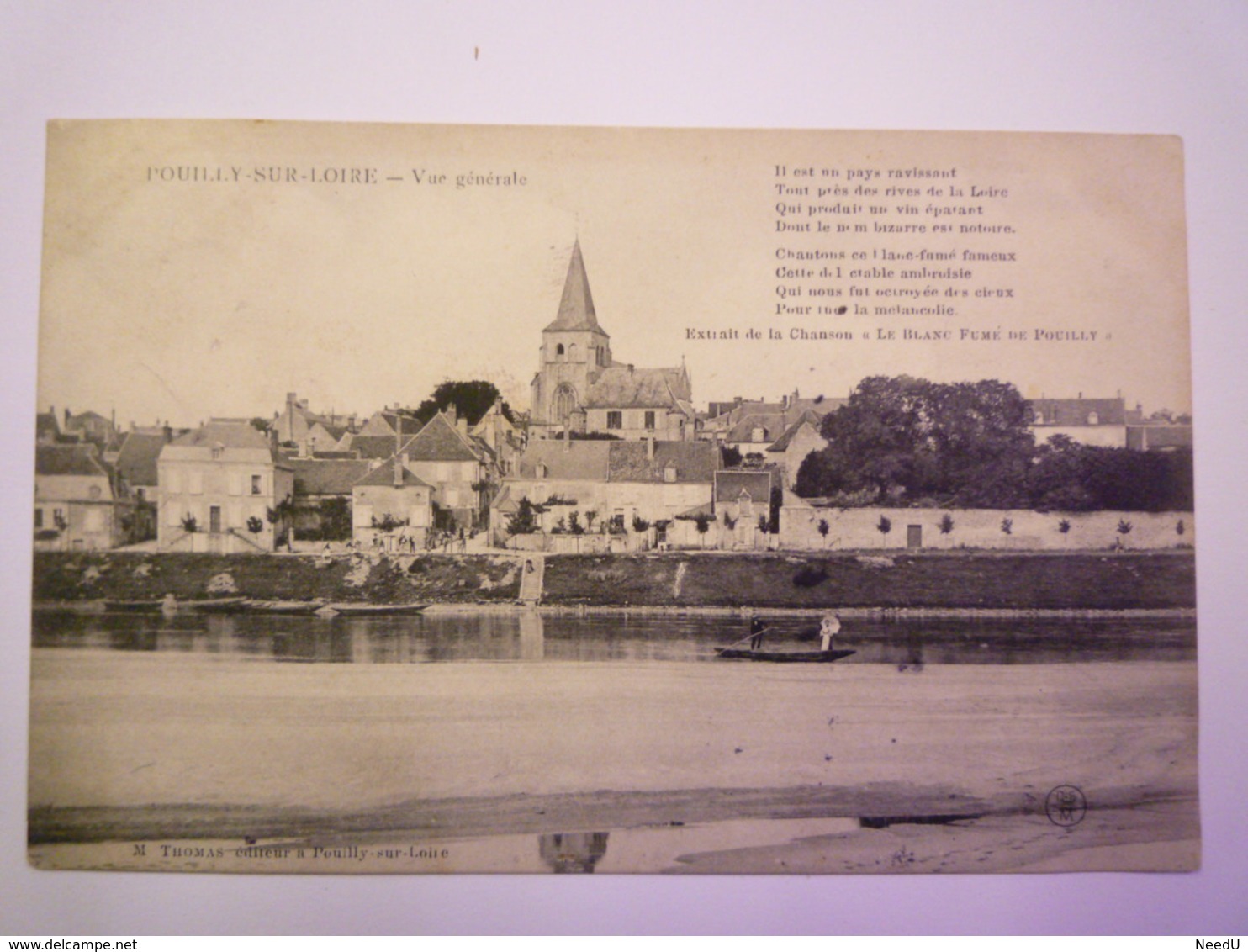 GP 2019 - 258  POUILLY-sur-LOIRE  (Nièvre)  :  Vue Générale   1906    XXX - Pouilly Sur Loire