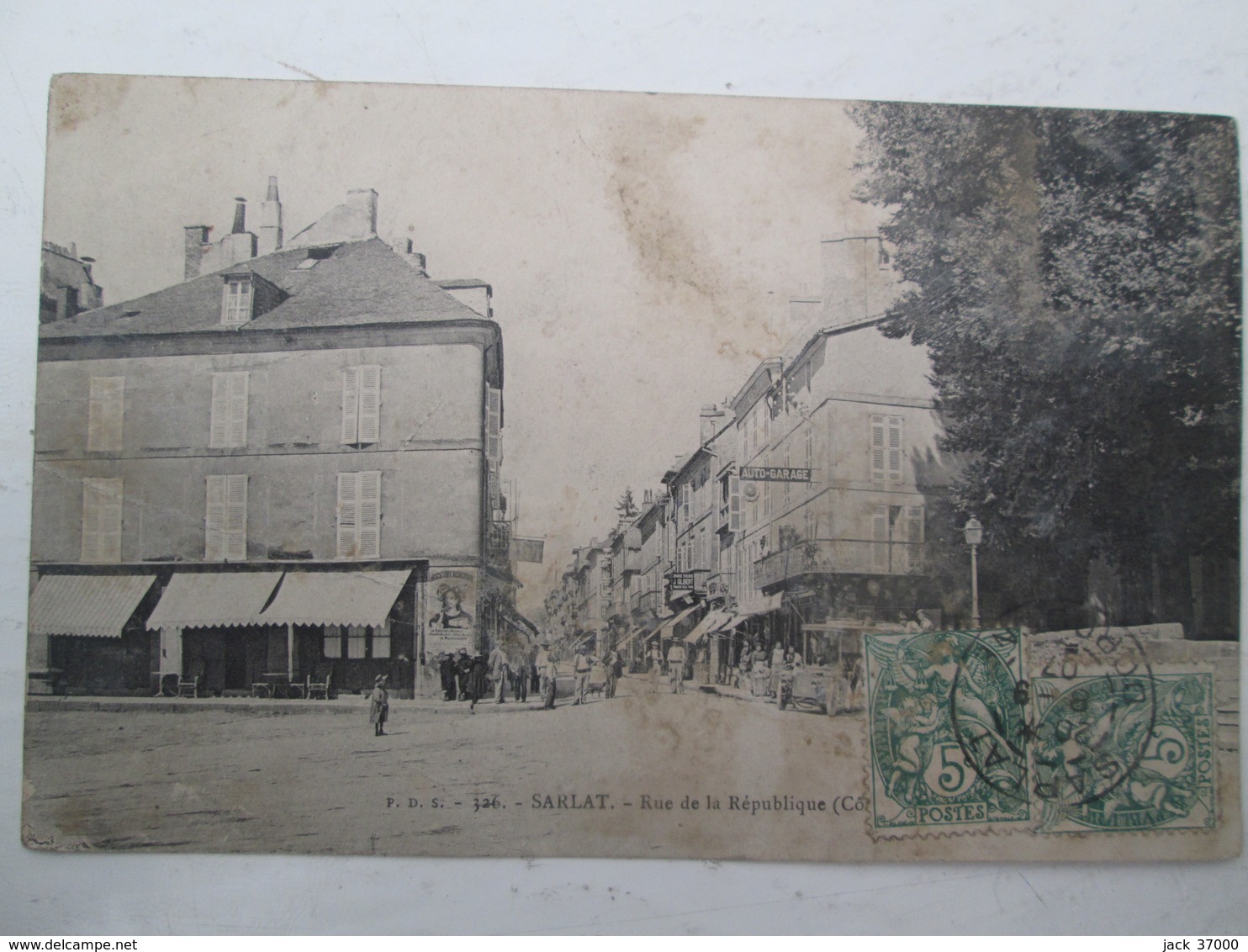 SARLAT   Rue De La Republique  1907 - Sarlat La Caneda