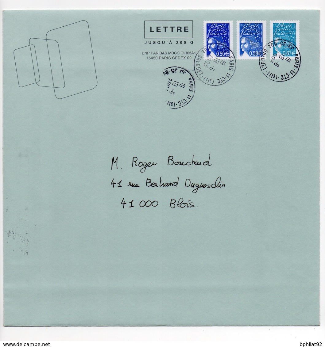 !!! PRIX FIXE : ENTIER POSTAL MARIANNE DE LUCQUET TSC BNP VOYAGE - RR - Enveloppes Types Et TSC (avant 1995)