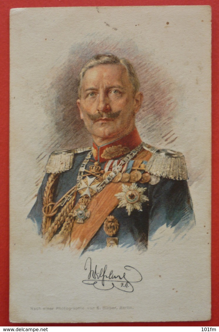 GERMANY - KAISER WILHELM II.- ROTES KREUZ - Königshäuser