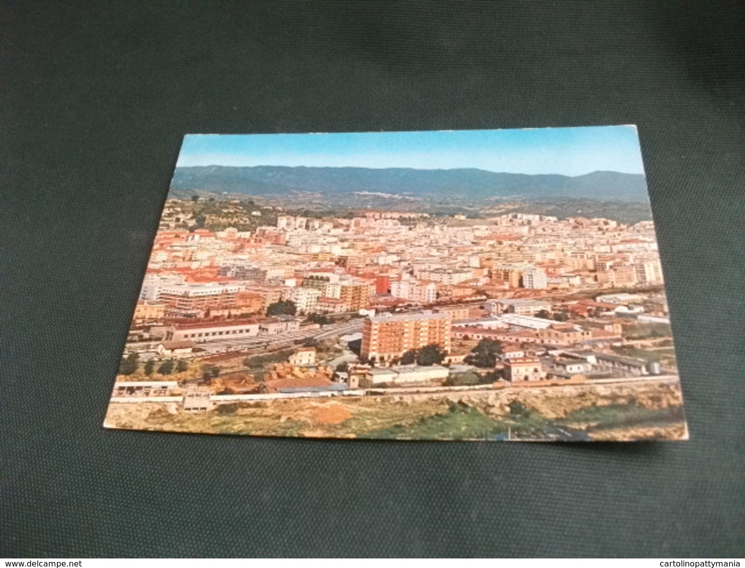 STAZIONE FERROVIARIA  BAHNHOF   LA GARE COSENZA PANORAMA VISTA AEREA - Stazioni Con Treni