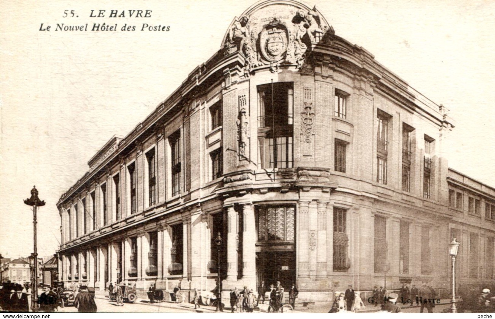 N°69820 -cpa Le Havre -le Nouvel Hôtel Des Postes- - Postal Services