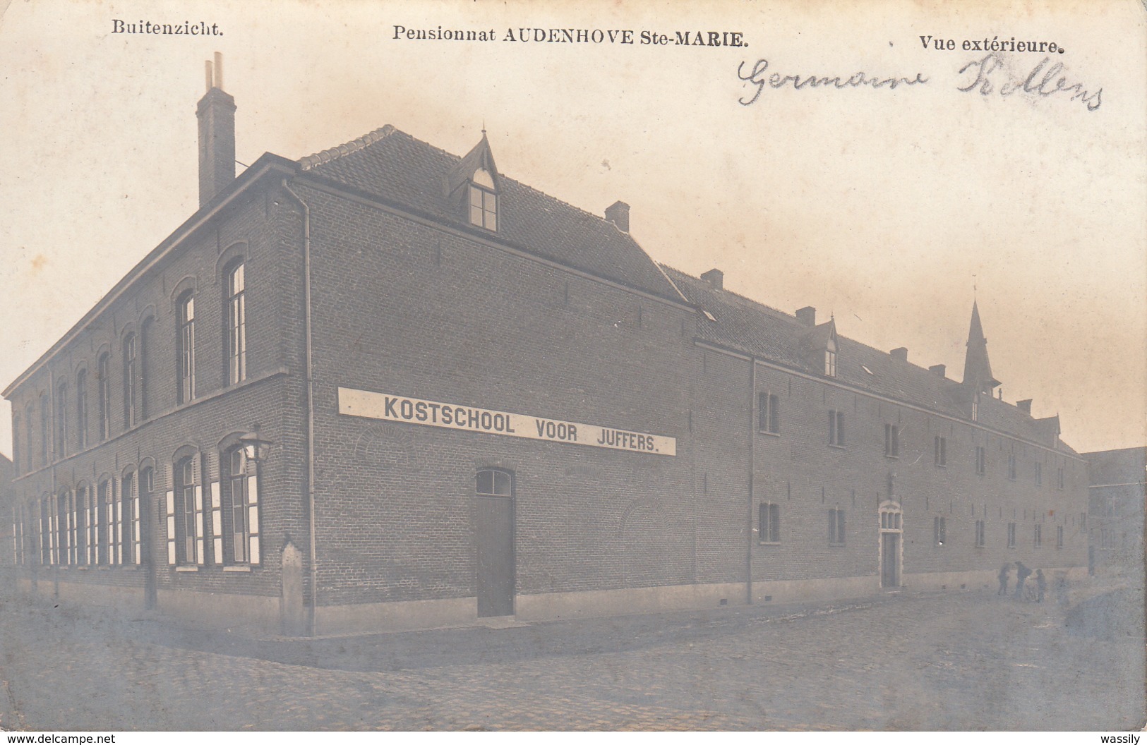 Sint Maria Oudenhove - Brakel - Buitenzicht - Kostschool Voor Juffers - Fotokaart - Brakel