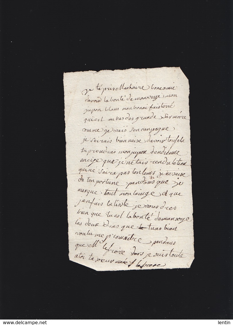 3 Letttres 18ème - Vie Quotidienne - Jupon D'indienne - Et 14 May 1758 De Servante Du Boulley De Saint Denis ? - Non Classés