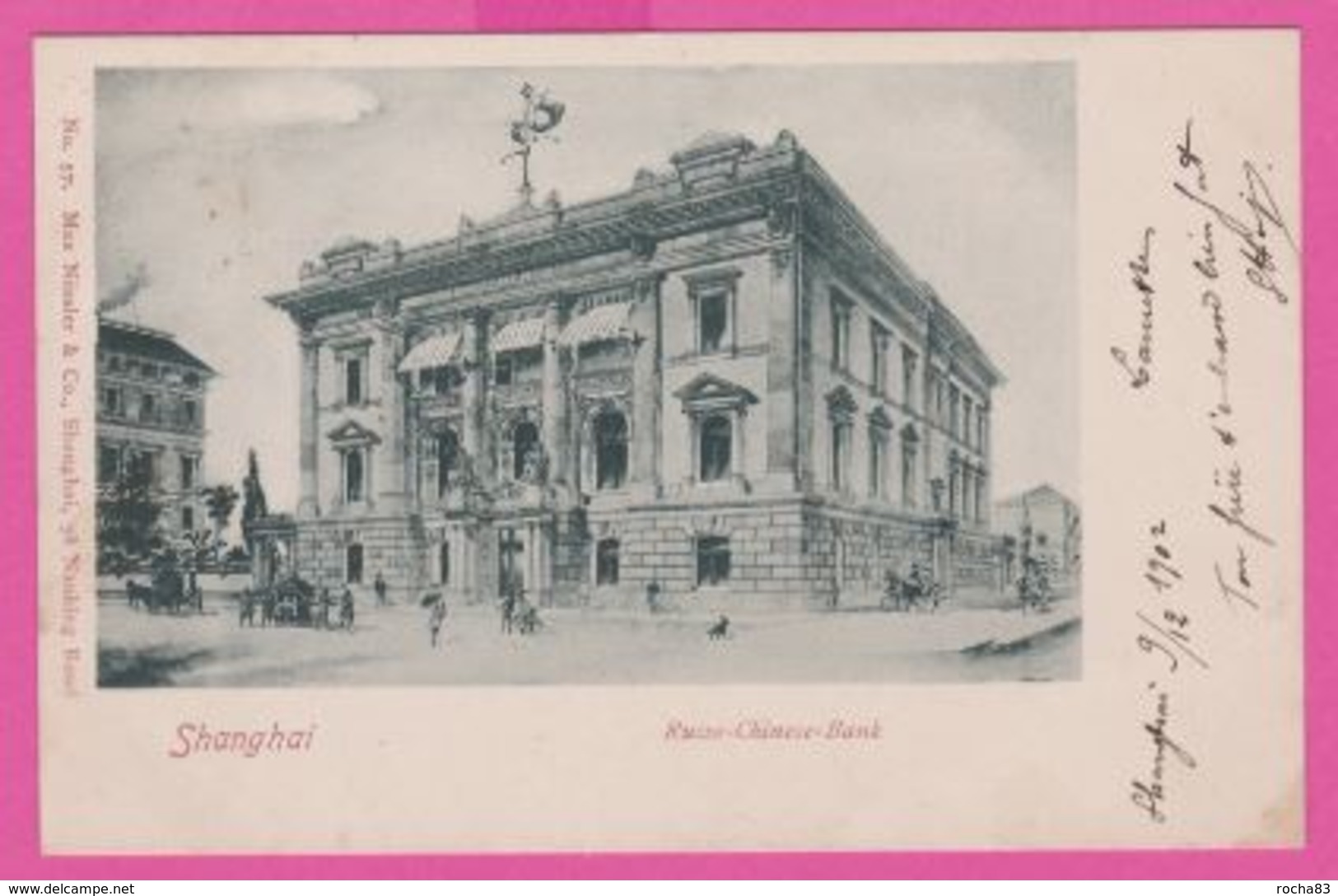 SHANGHAI -  RUSSO - CHINESE - BANK - 1902 - Chine