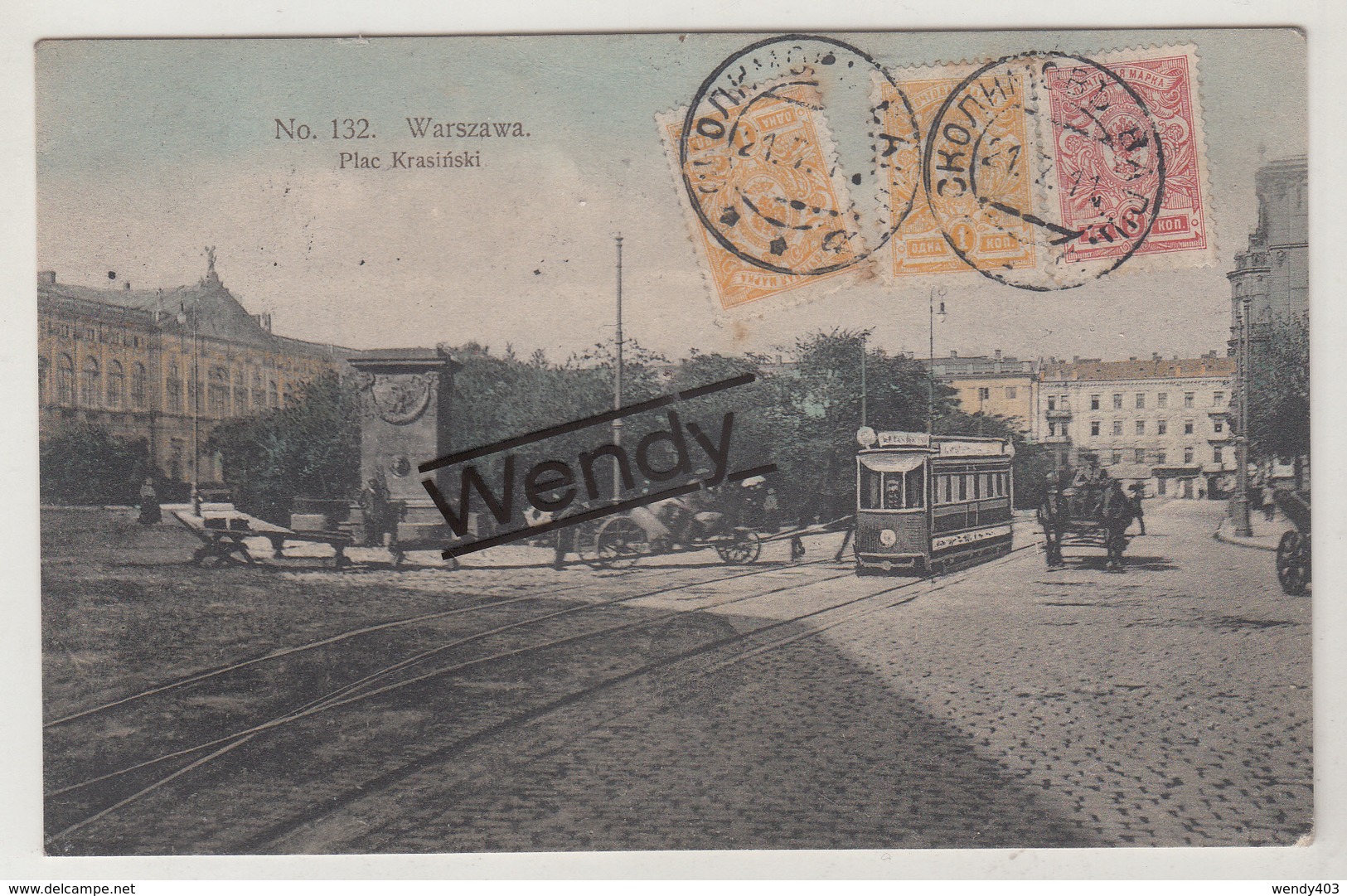 Warszawa (Plac Krasinski Met Tram) - Pologne