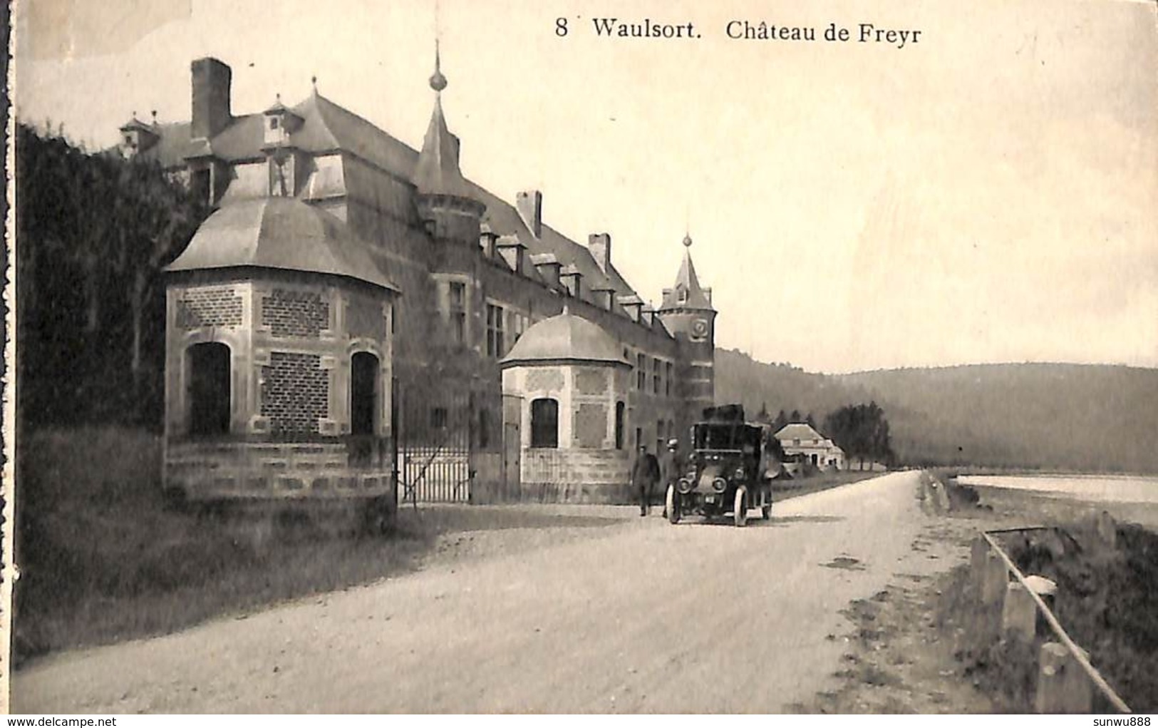 Waulsort - Château De Freyr (animation, Oldtimer...adhésif) - Hastière