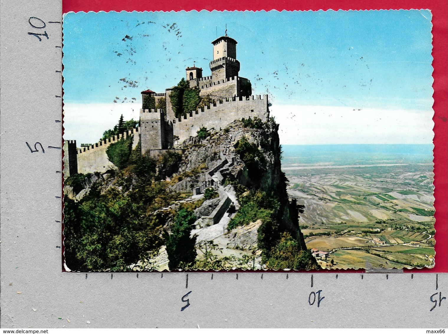 CARTOLINA VG SAN MARINO - Prima Torre - 10 X 15 - ANN. 19?? - San Marino