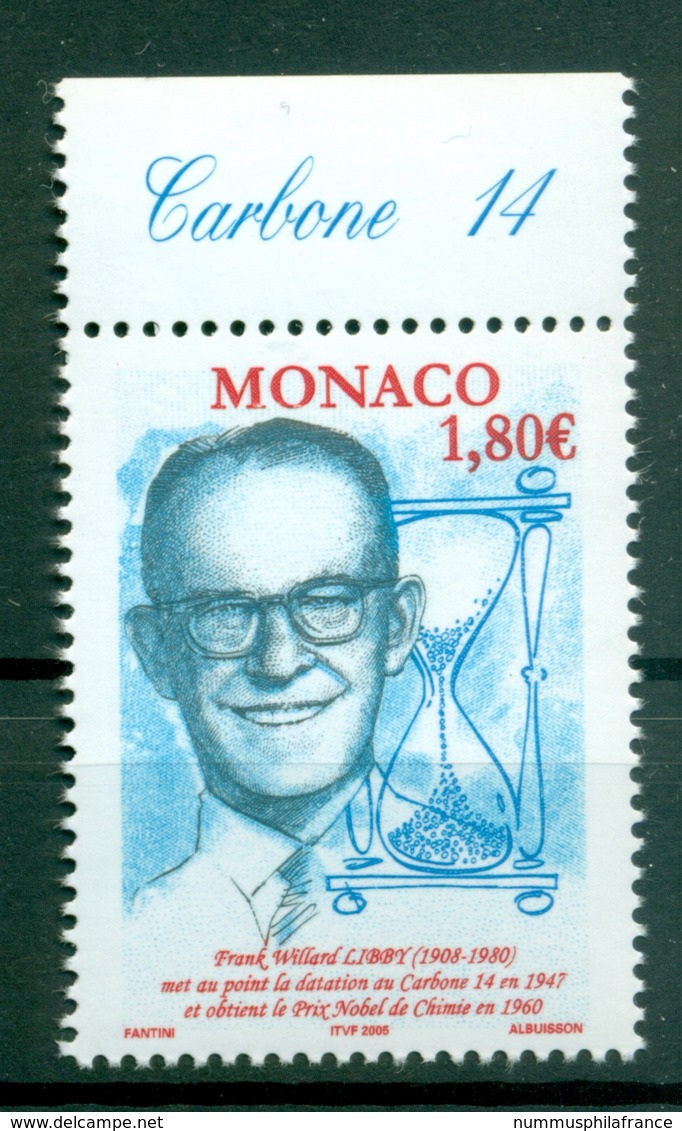 Monaco 2004 - Y & T N. 2478 - Frank  Willard Libby - Nuovi