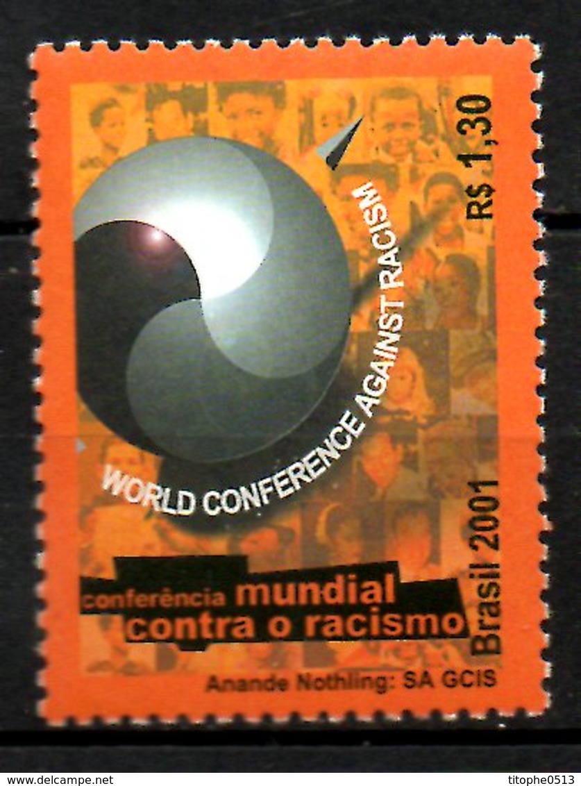 BRESIL. N°2708 De 2001. Racisme. - Neufs