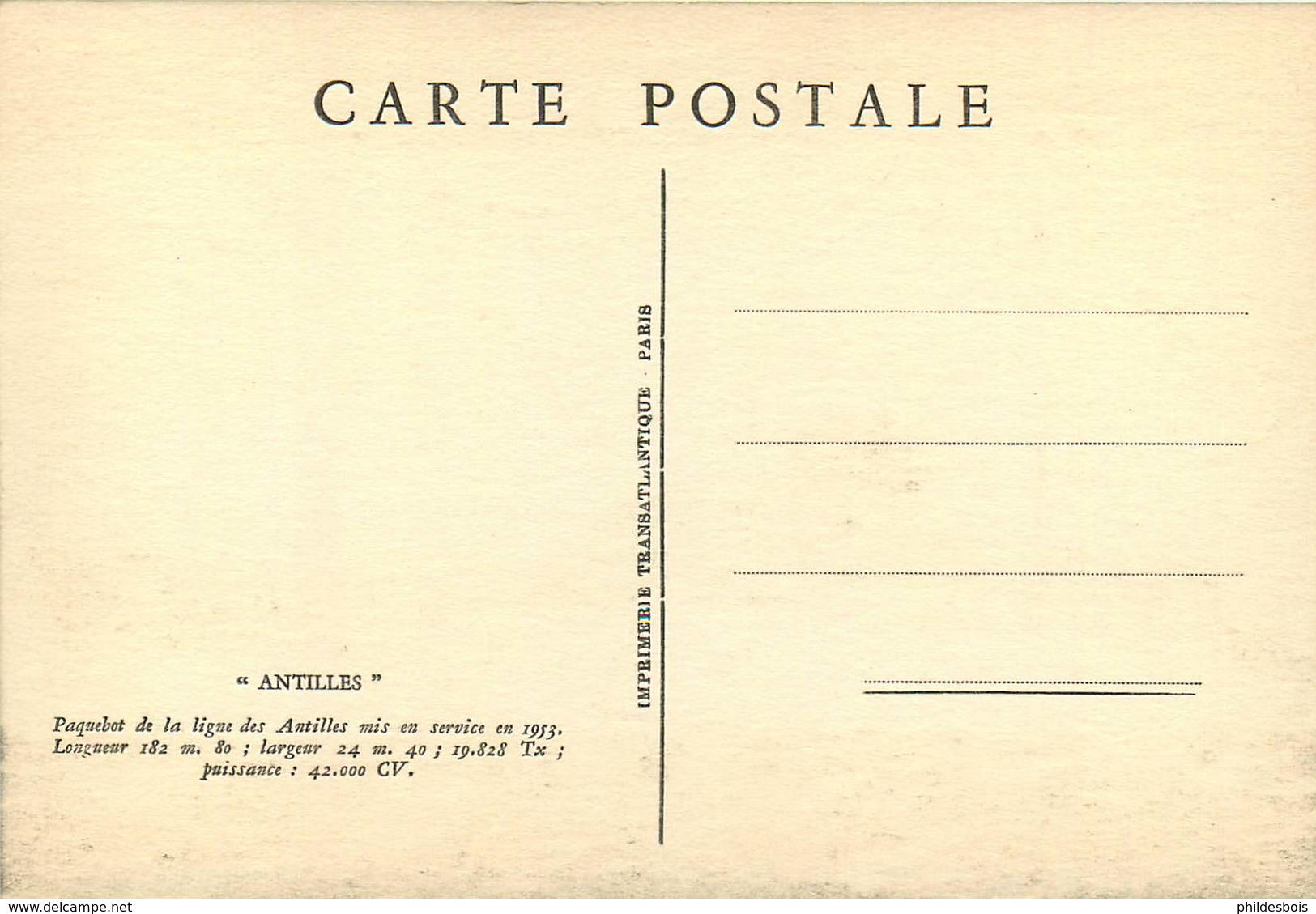 CENTENAIRE De La Cie Générale TRANSATLANTIQUE  1855 1955 - Commerce