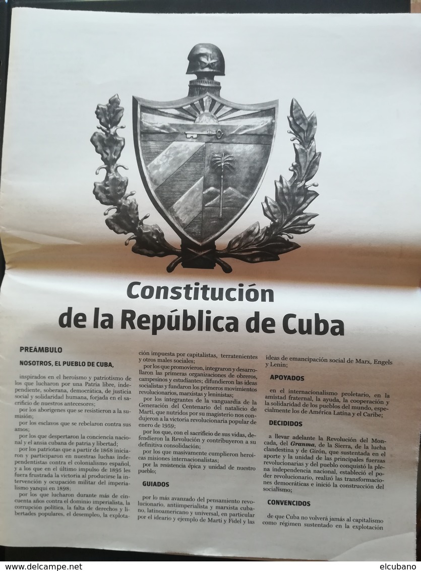 Cuba Kuba Costituzione 2019 - Other & Unclassified