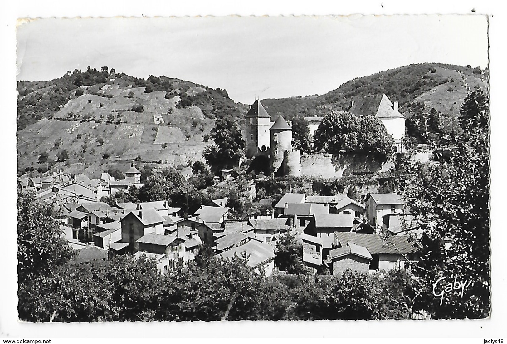 CHATELDON  (cpsm 63)  Vue Générale   -  L  1 - Chateldon