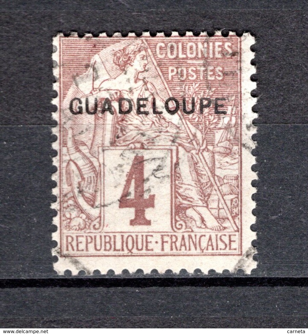 GUADELOUPE N° 16  OBLITERE COTE 6.25€   TYPE ALPHEE DUBOIS - Oblitérés