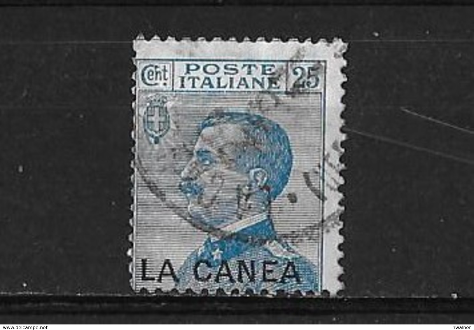 Bureau Italien De La Canée Yv. 17 O. - Crète