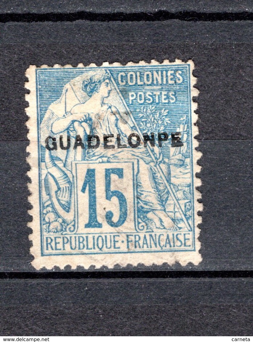 GUADELOUPE N° 19aC OBLITERE COTE 120.00€   VARIETE   TYPE ALPHEE DUBOIS - Oblitérés