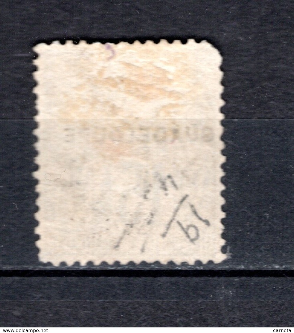 GUADELOUPE N° 19  OBLITERE COTE 6.00€    TYPE ALPHEE DUBOIS  VOIR DESCRIPTION - Used Stamps