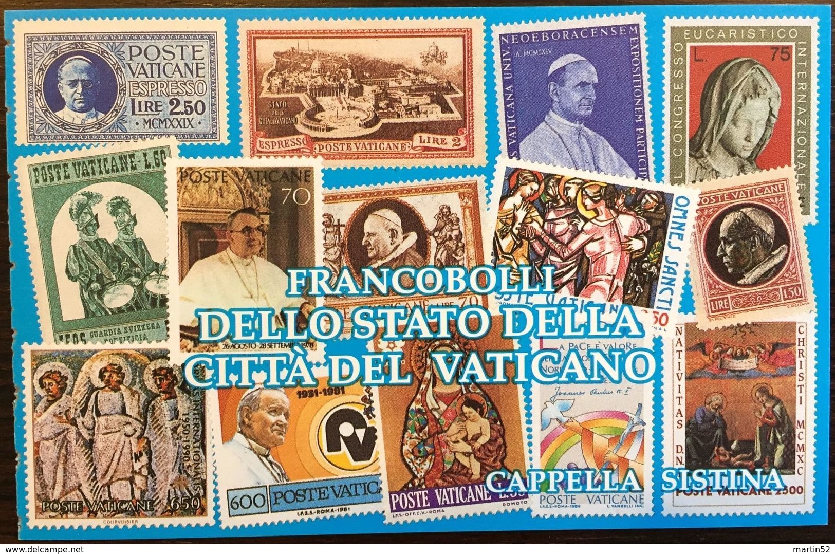 Vaticano 1991 "Capella Sistina"  (Michelangelo Buonarotti) Libretto Carnet Heft Booklet Michel-No.1024+1025+1030 ** MNH - Mitologia
