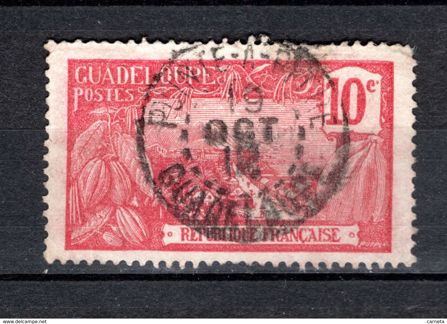 GUADELOUPE N° 59 OBLITERE COTE  0.50€   MONT  HOUELMONT  VOIR DESCRIPTION - Used Stamps