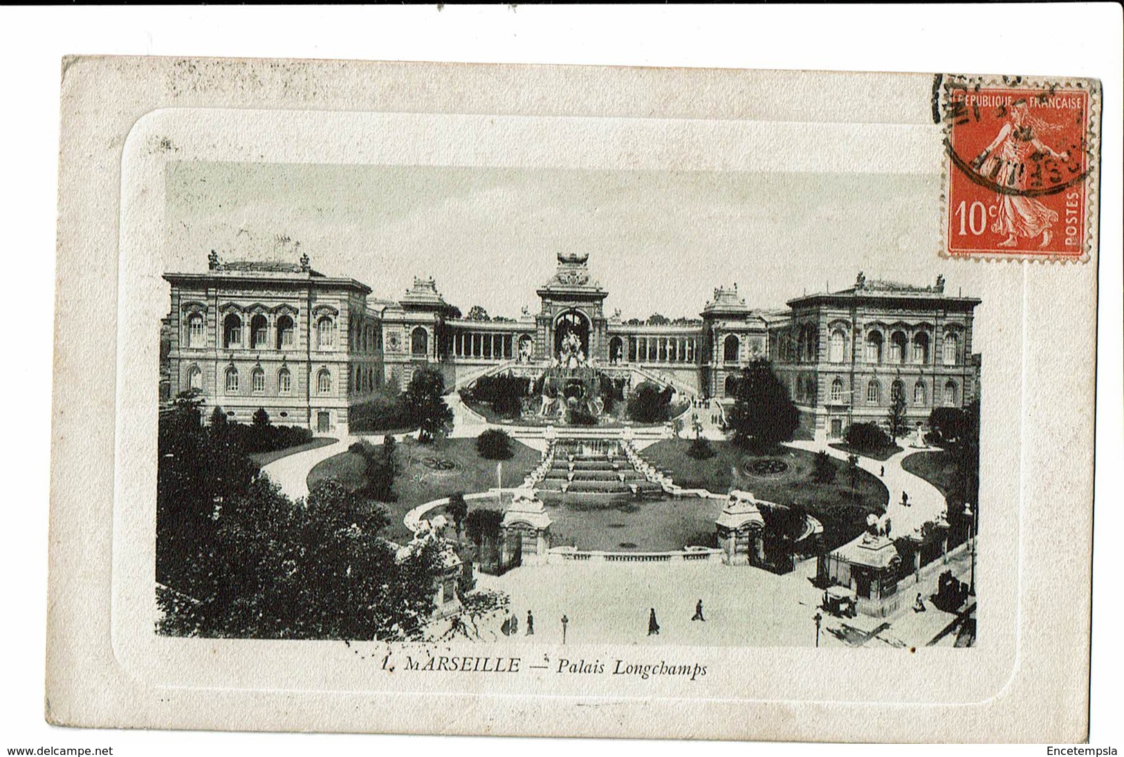CPA - Carte Postale -France-Marseille- Palais Longchamps-1910  VM505 - Cinq Avenues, Chave, Blancarde, Chutes Lavies