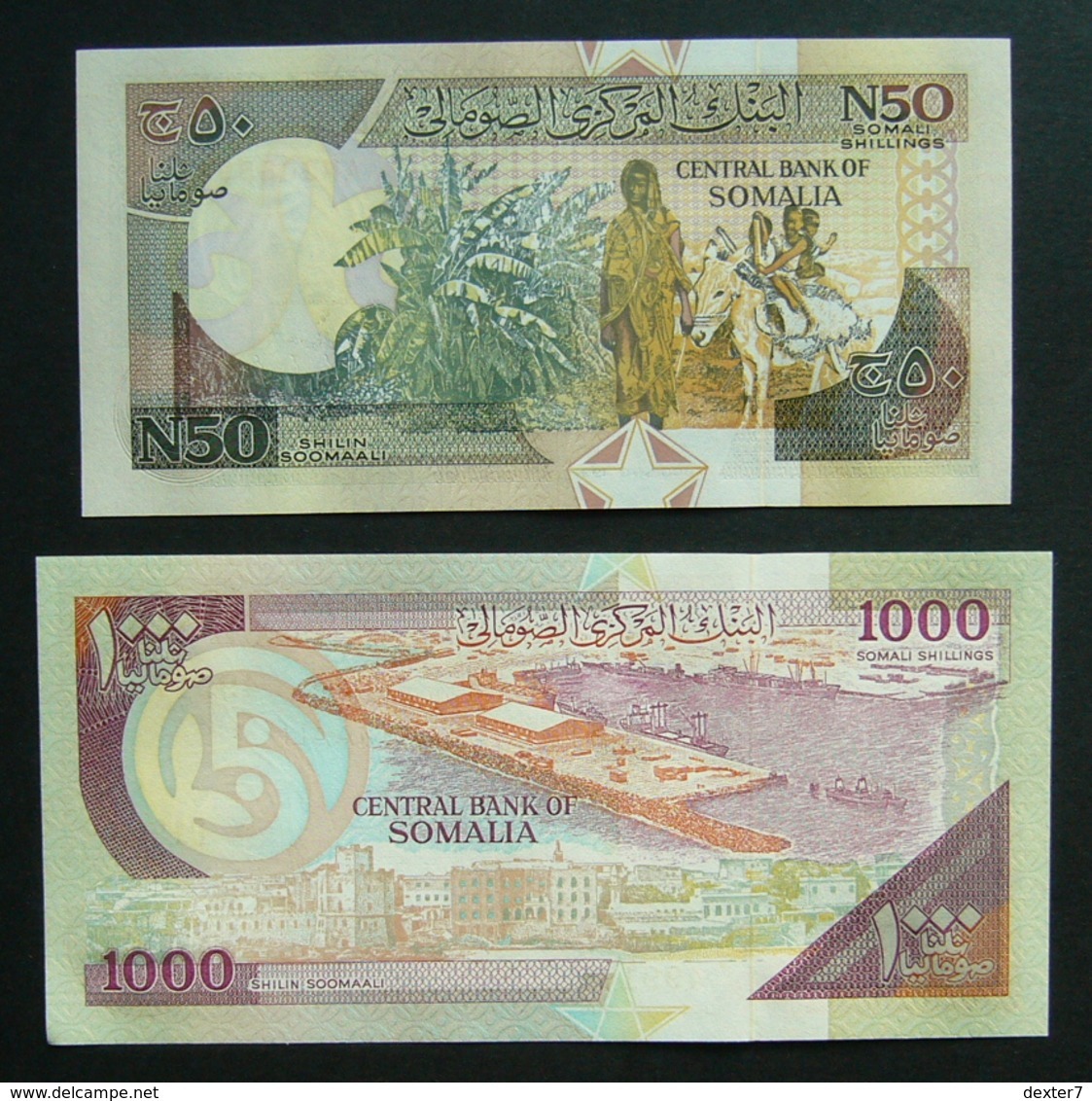 Somalia 50 1991 E 1000 Shilling 1996 UNC - Somalia